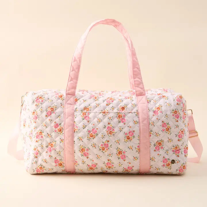 Quilted Weekender Bag
